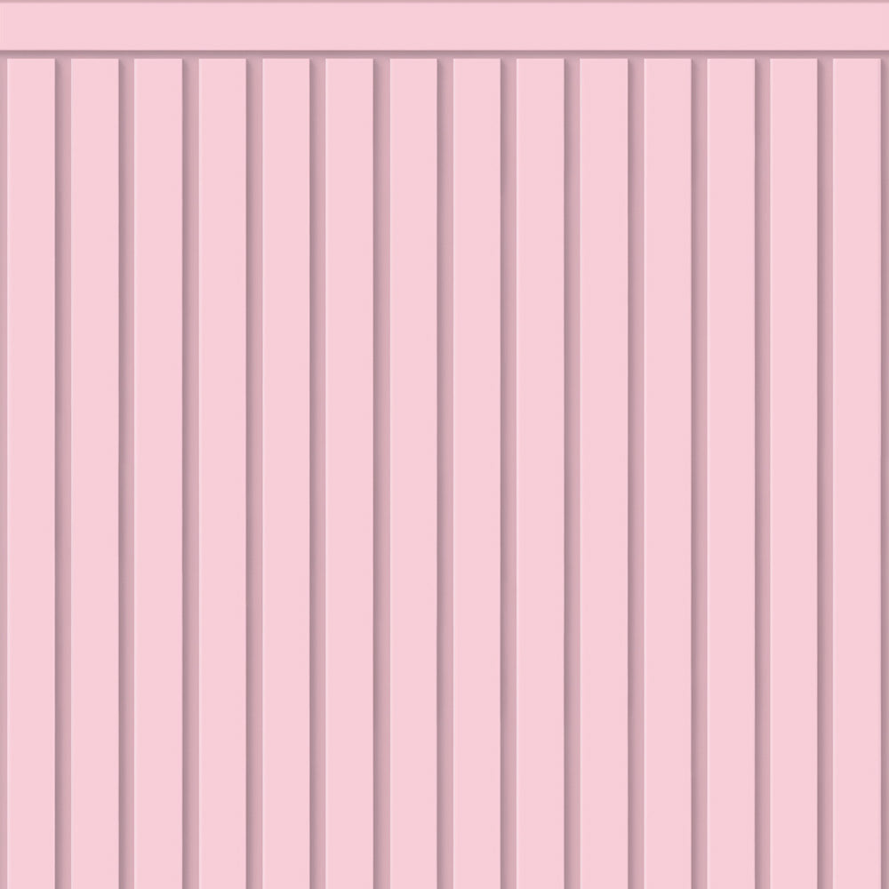 【サンプル】はがせる壁紙 シールタイプ What's poppin? ローワーウォールシート Lower wall sheet カラースラットウォール　ストロベリーミルク　TWP-LWC03