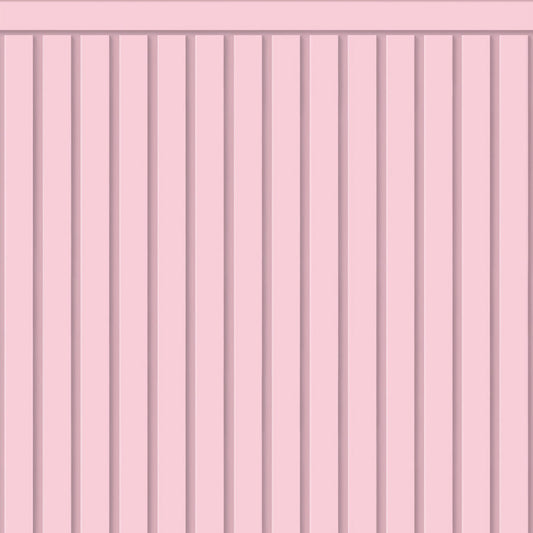 【サンプル】はがせる壁紙 シールタイプ What's poppin? ローワーウォールシート Lower wall sheet カラースラットウォール　ストロベリーミルク　TWP-LWC03