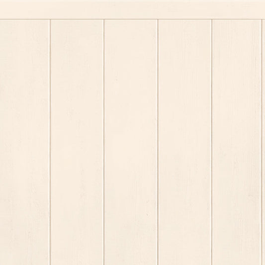 【サンプル】はがせる壁紙 シールタイプ What's poppin? ローワーウォールシート Lower wall sheet カラーウッドパネル　ナチュラルバニラ　TWP-LWW02