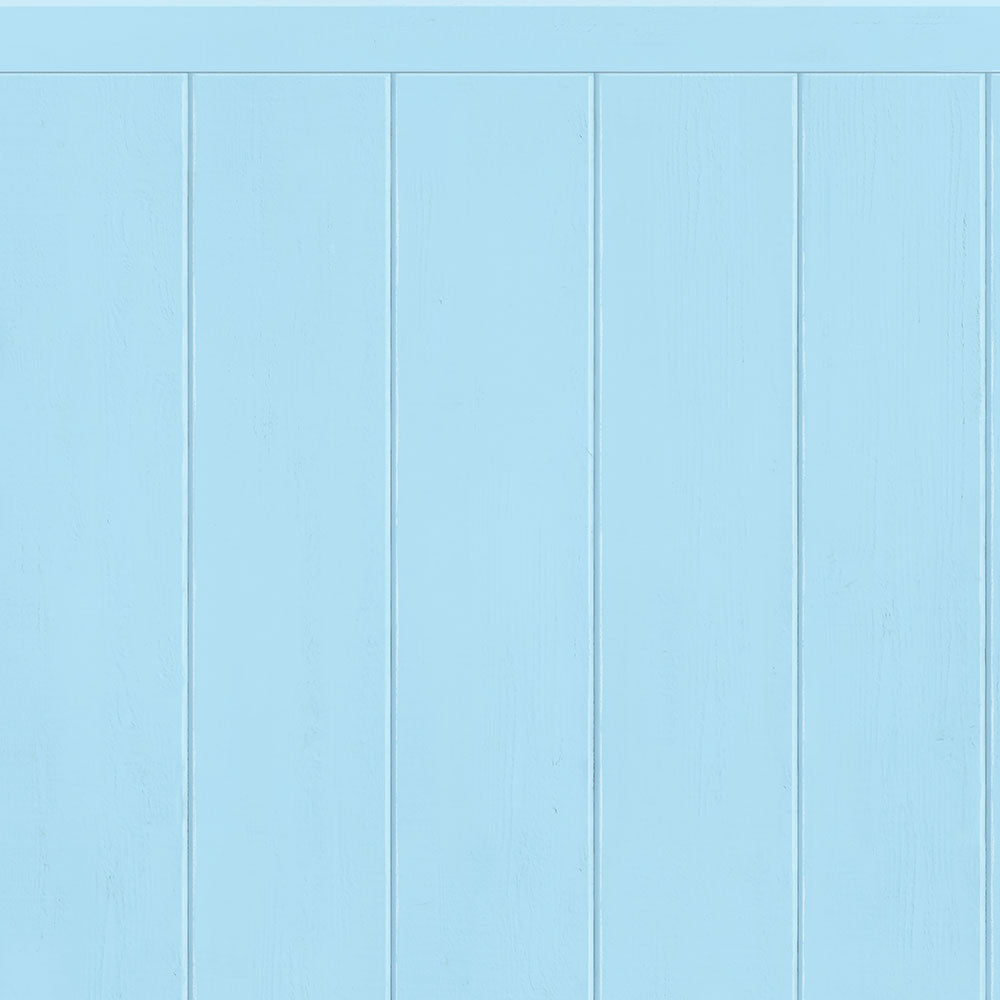 【サンプル】はがせる壁紙 シールタイプ What's poppin? ローワーウォールシート Lower wall sheet カラーウッドパネル　アクアソーダ　TWP-LWW06