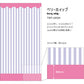 はがせる壁紙 シールタイプ What's poppin? ローワーウォールシート Lower wall sheet ストライプカーニバル　ベリーホイップ　TWP-LWS04