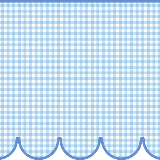 【サンプル】はがせるトリムシール リムタス Bold What's poppin? ギンガムスカラップ TWP-RTGS03 ブルーベリージャム