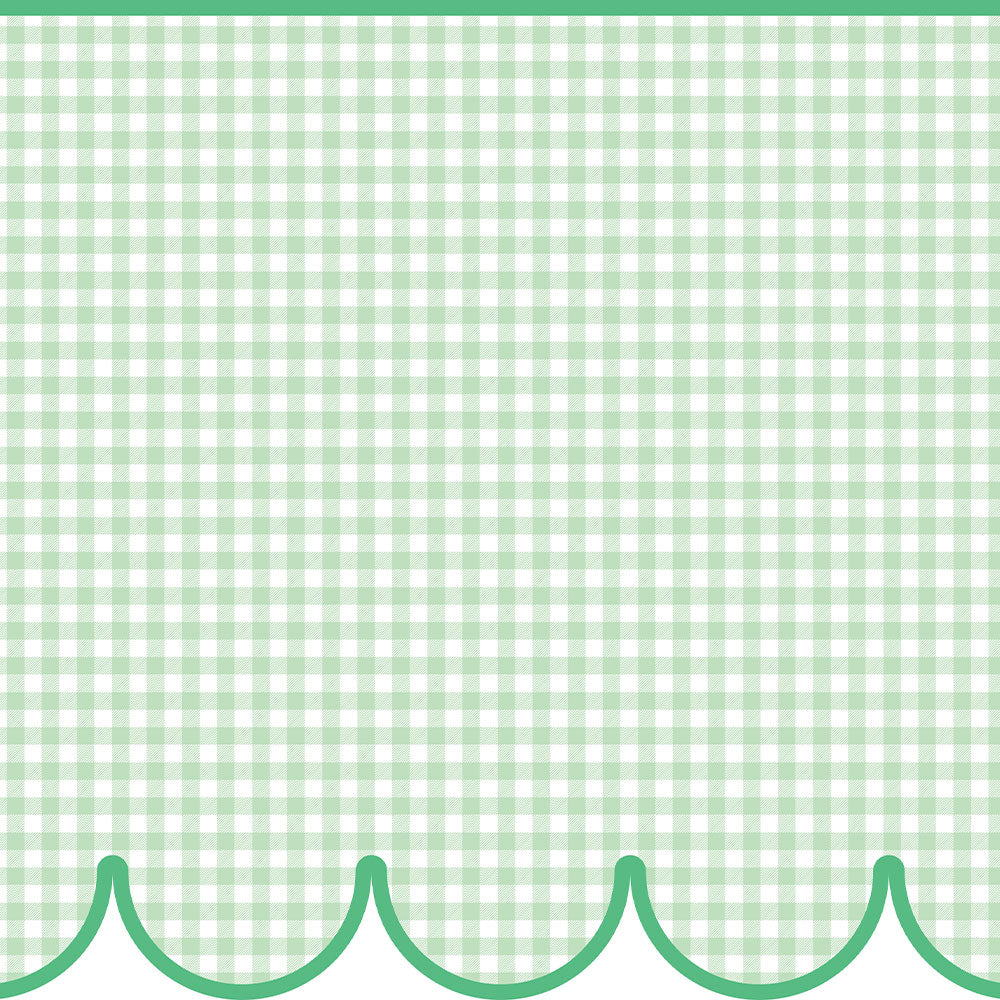 はがせるトリムシール リムタス Bold What's poppin? ギンガムスカラップ TWP-RTGS06 まっちゃラテ