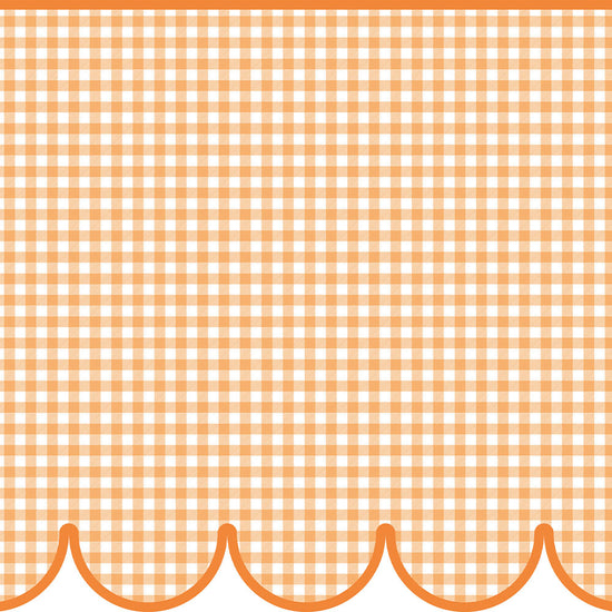 はがせるトリムシール リムタス Bold What's poppin? ギンガムスカラップ TWP-RTGS09 みかんジュレ