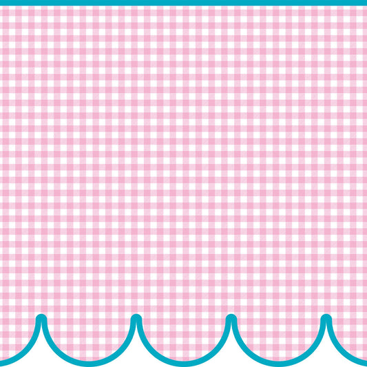 【サンプル】はがせるトリムシール リムタス Bold What's poppin? ギンガムスカラップ TWP-RTGS13 キャンディフィズ