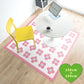 拭けるラグ 「Sheete me ! (シーテミー)」 150cm×150cm BLOOM DAYS スウィートピンク What's poppin?