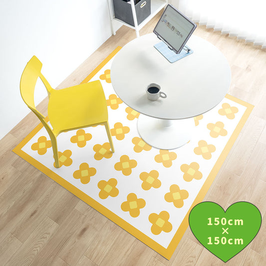 拭けるラグ 「Sheete me ! (シーテミー)」 150cm×150cm BLOOM DAYS ハニービーム What's poppin?