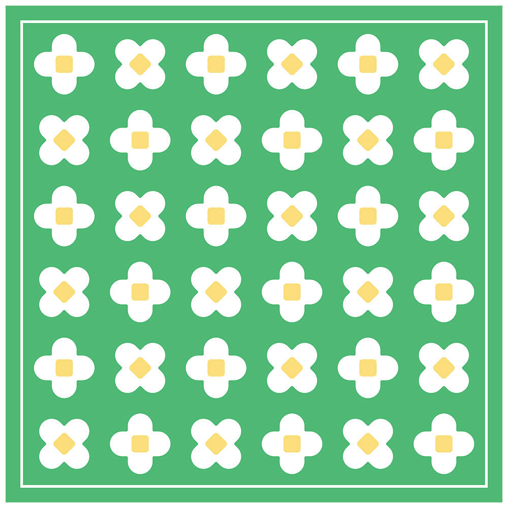 拭けるラグ 「Sheete me ! (シーテミー)」 150cm×150cm BLOOM DAYS メロウリーフ What's poppin?