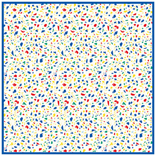 拭けるラグ 「Sheete me ! (シーテミー)」 150cm×150cm POPPIN’ TERRAZZO トイボックス What's poppin?