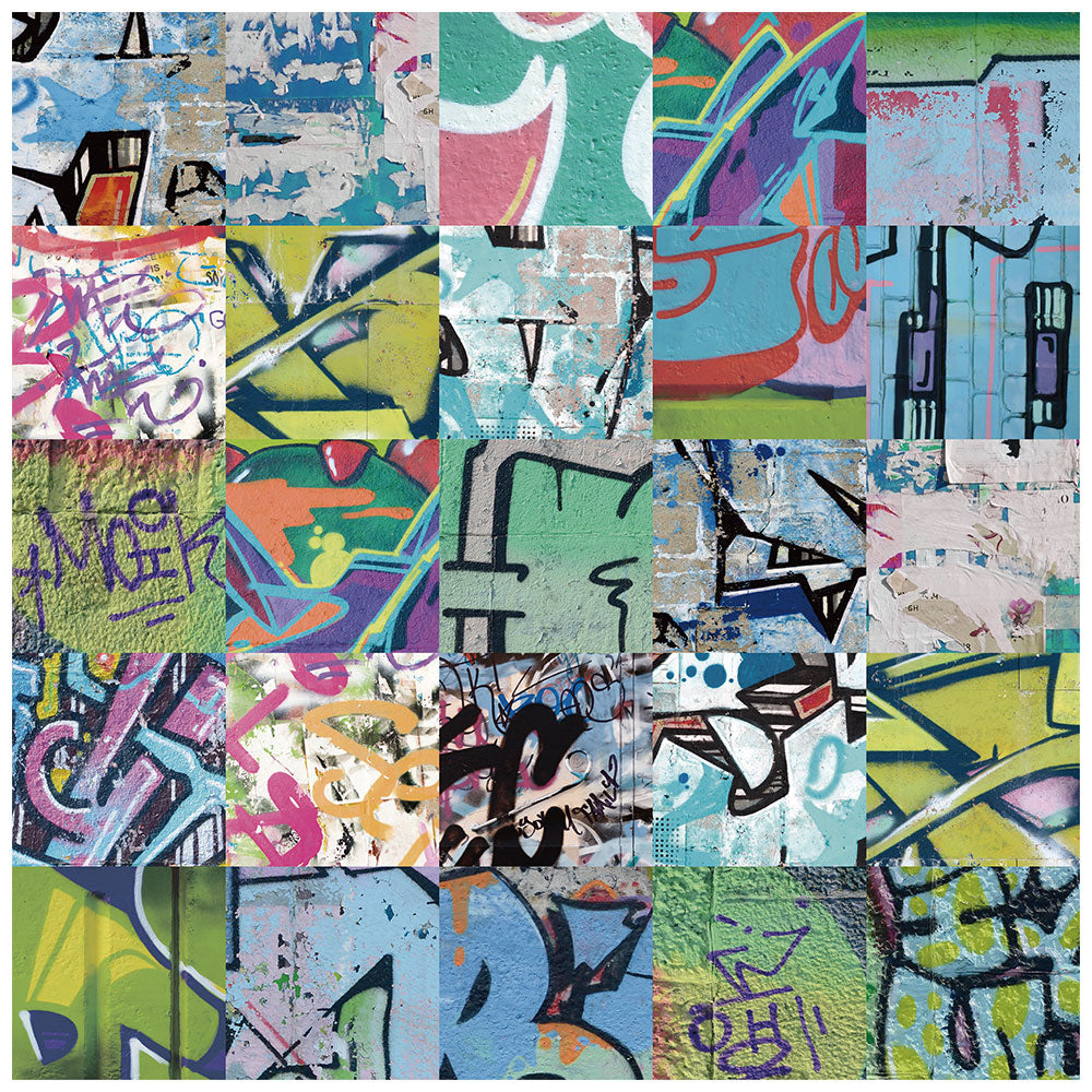 拭けるラグ 「Sheete me ! (シーテミー)」 150cm×150cm アーバンスプラッシュ Neon Break / VIVID What's poppin?