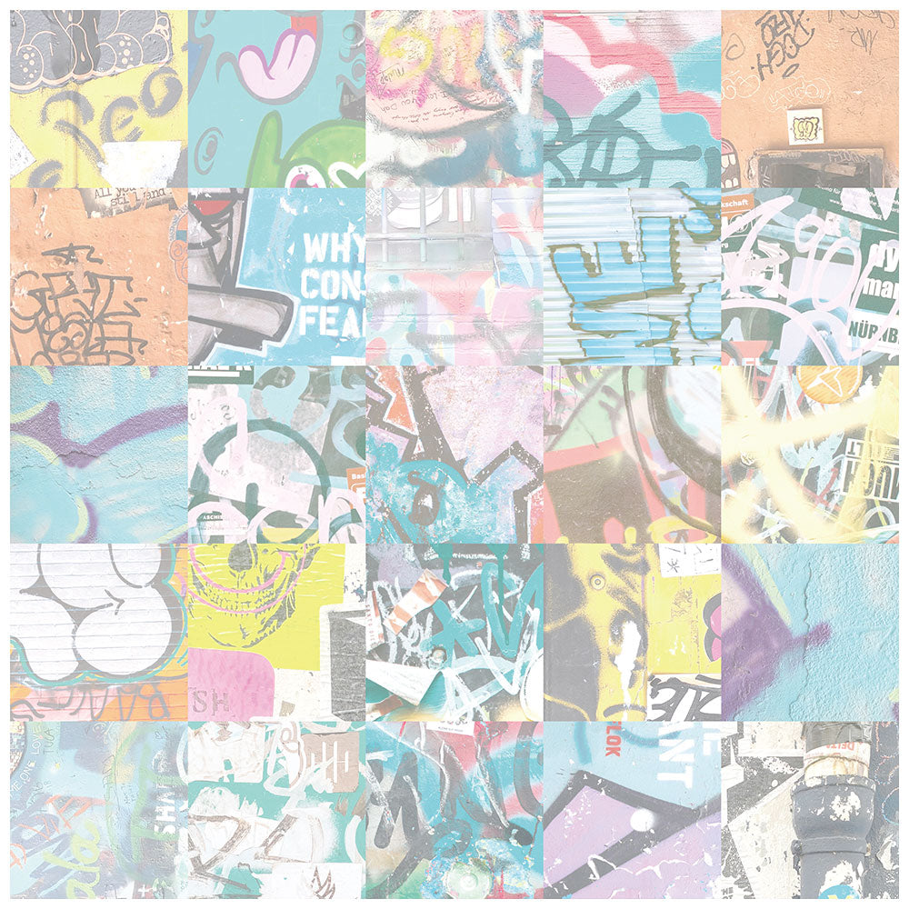 拭けるラグ 「Sheete me ! (シーテミー)」 150cm×150cm アーバンスプラッシュ Neo Cipher / BRIGHT What's poppin?