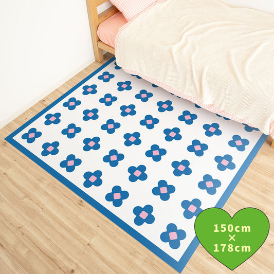 拭けるラグ 「Sheete me ! (シーテミー)」 178cm×150cm BLOOM DAYS ブルーバイブス What's poppin?