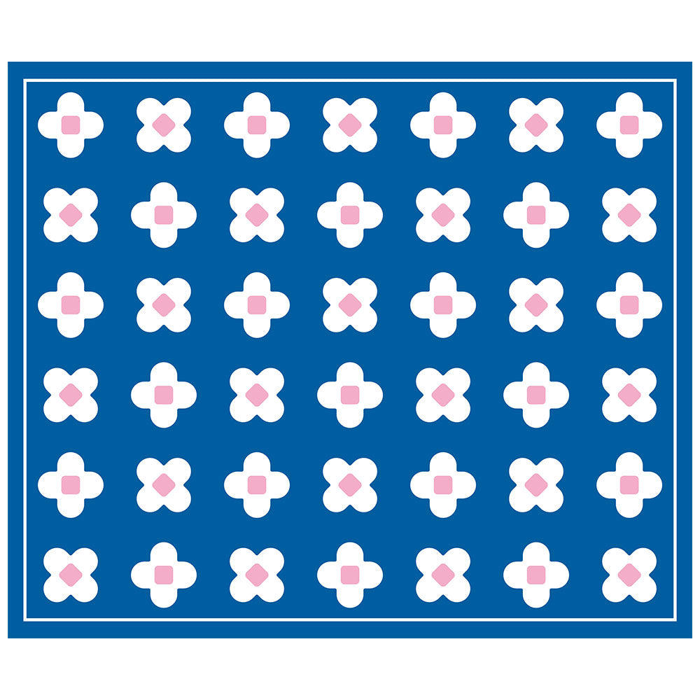 拭けるラグ 「Sheete me ! (シーテミー)」 178cm×150cm BLOOM DAYS ミッドブルーム What's poppin?