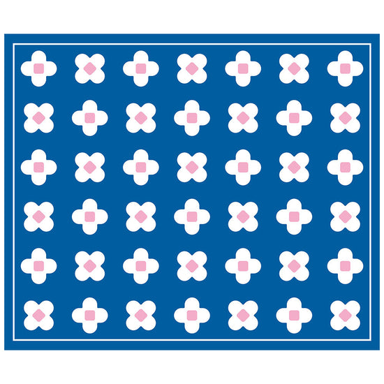 拭けるラグ 「Sheete me ! (シーテミー)」 178cm×150cm BLOOM DAYS ミッドブルーム What's poppin?