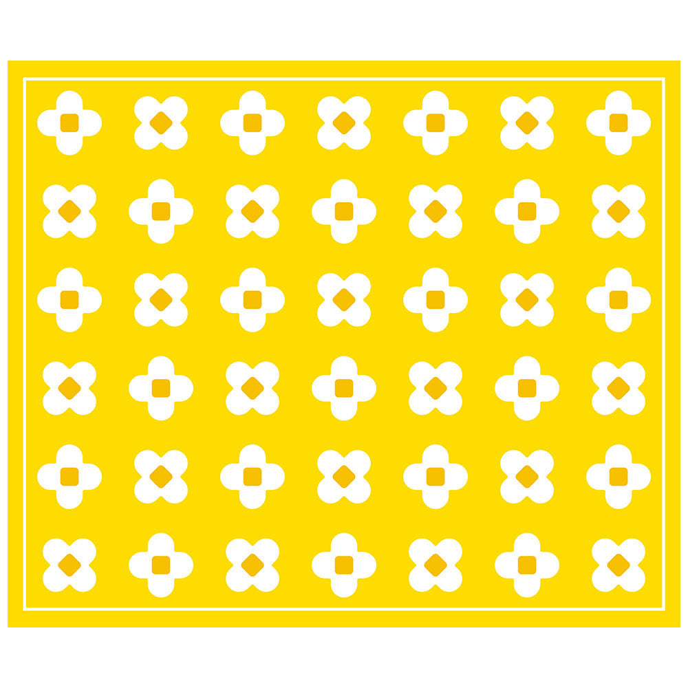 拭けるラグ 「Sheete me ! (シーテミー)」 178cm×150cm BLOOM DAYS サニーバター What's poppin?