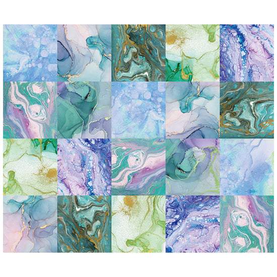 拭けるラグ 「Sheete me ! (シーテミー)」 178cm×150cm カラースプラッシュ ミントブリーズ What's poppin?