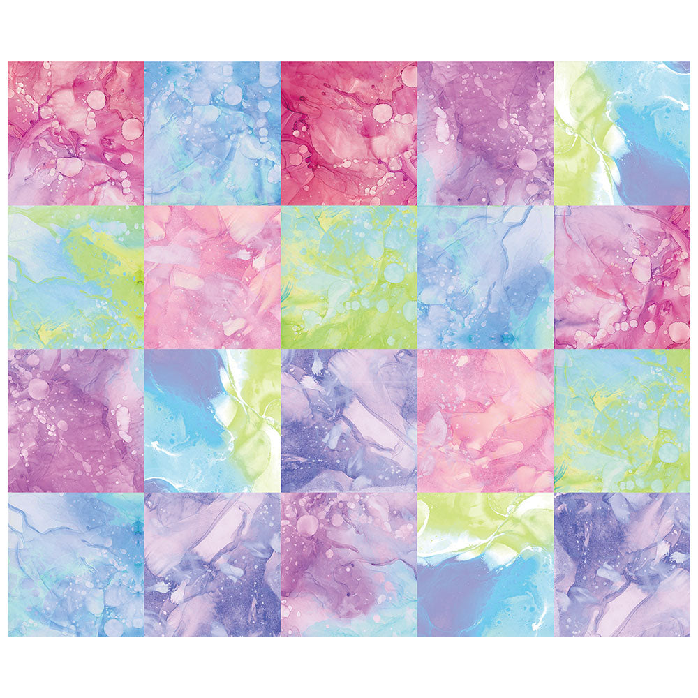 拭けるラグ 「Sheete me ! (シーテミー)」 178cm×150cm カラースプラッシュ キャンディフォグ What's poppin?