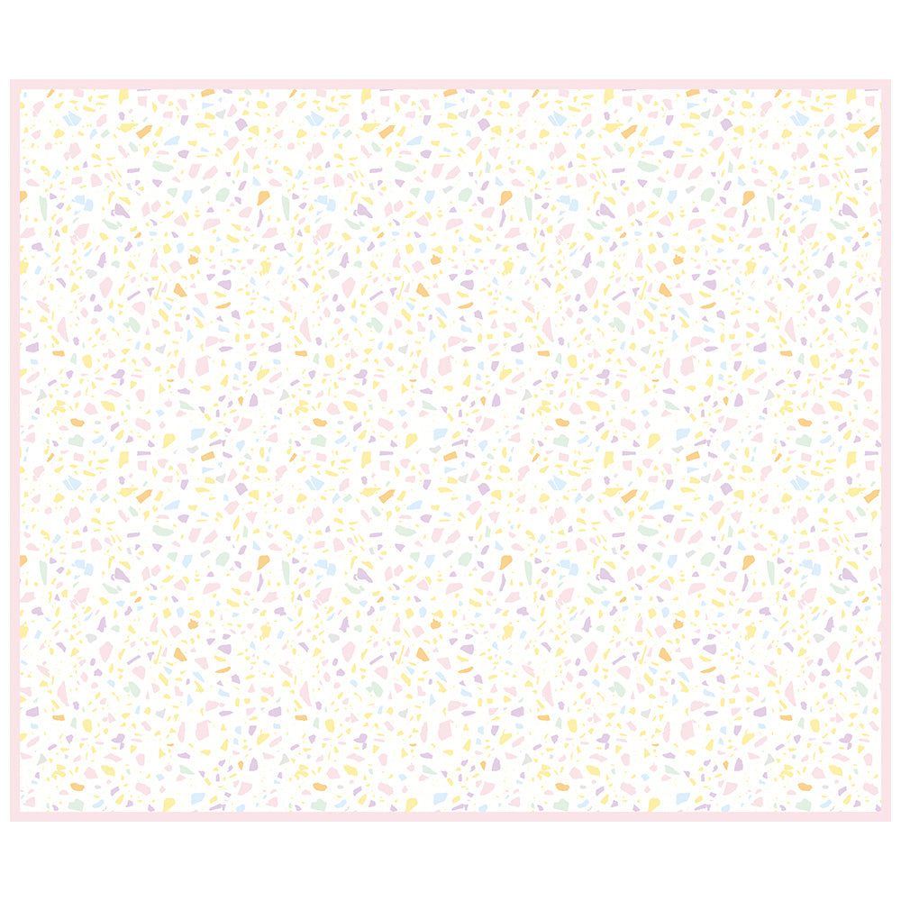 拭けるラグ 「Sheete me ! (シーテミー)」 178cm×150cm POPPIN’ TERRAZZO ペールミックス What's poppin?
