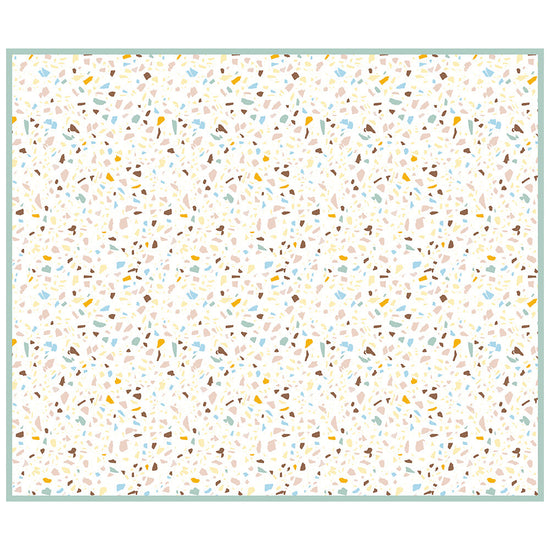 拭けるラグ 「Sheete me ! (シーテミー)」 178cm×150cm POPPIN’ TERRAZZO コージーカプチーノ What's poppin?