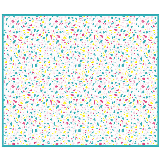 拭けるラグ 「Sheete me ! (シーテミー)」 178cm×150cm POPPIN’ TERRAZZO ネオンポップ What's poppin?