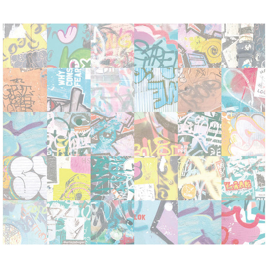 拭けるラグ 「Sheete me ! (シーテミー)」 178cm×150cm アーバンスプラッシュ Neo Cipher / BRIGHT What's poppin?