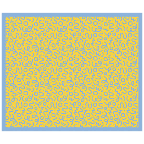 拭けるラグ 「Sheete me ! (シーテミー)」 178cm×150cm WIGGLE WAVE サニーシャワー What's poppin?