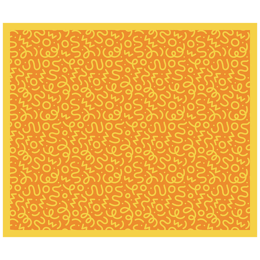 拭けるラグ 「Sheete me ! (シーテミー)」 178cm×150cm WIGGLE WAVE ハニーグルーヴ What's poppin?