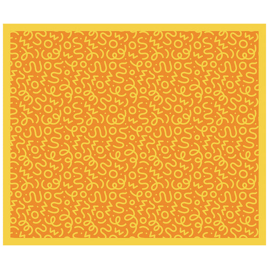 拭けるラグ 「Sheete me ! (シーテミー)」 178cm×150cm WIGGLE WAVE ハニーグルーヴ What's poppin?