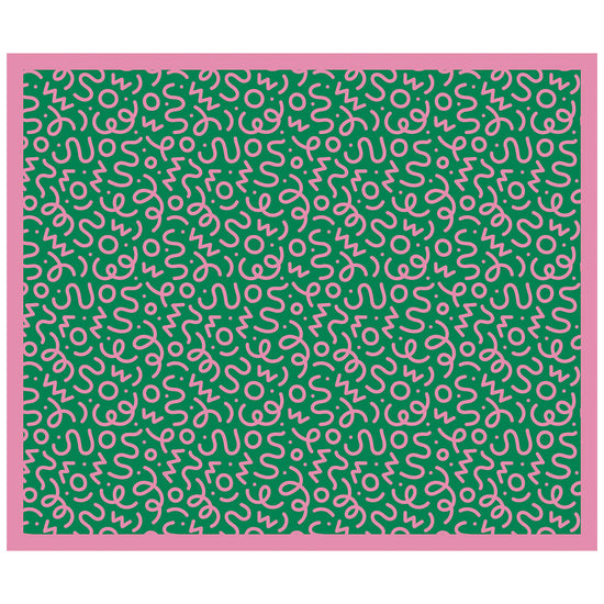 拭けるラグ 「Sheete me ! (シーテミー)」 178cm×150cm WIGGLE WAVE ミントクラッシュ What's poppin?