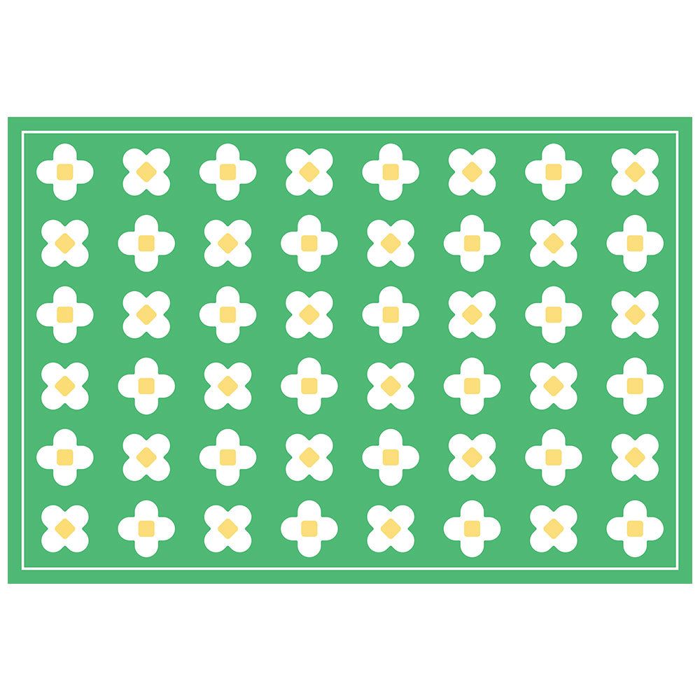 拭けるラグ 「Sheete me ! (シーテミー)」 150cm×220cm BLOOM DAYS メロウリーフ What's poppin?