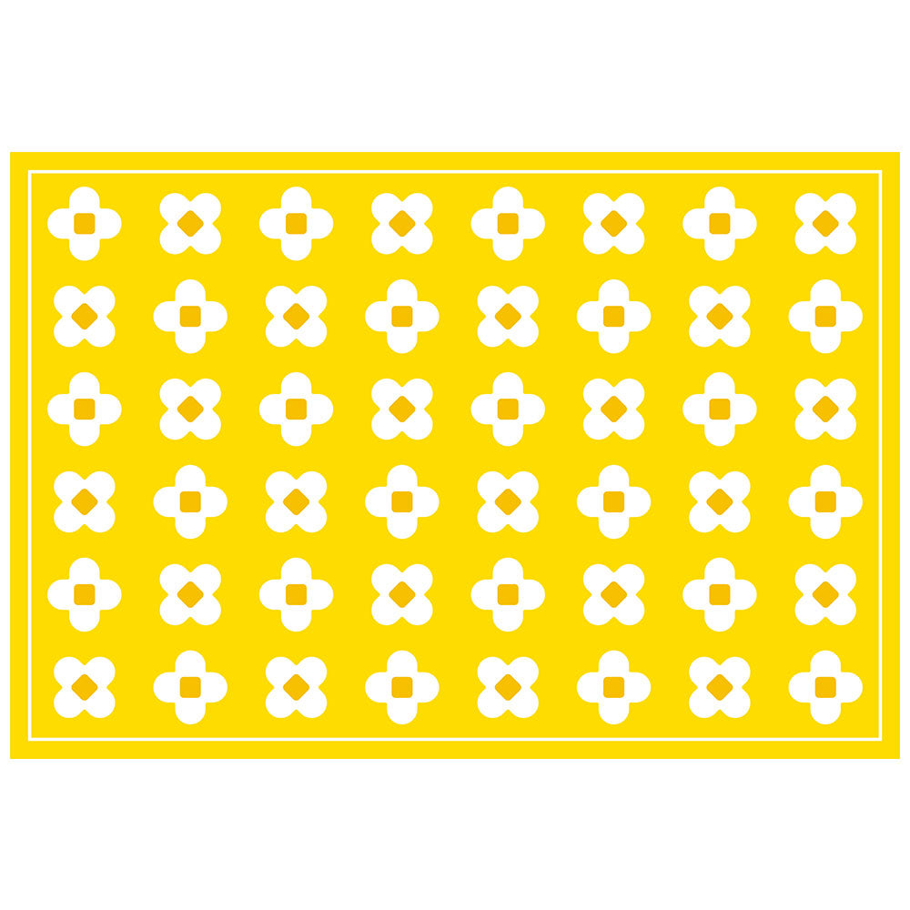 拭けるラグ 「Sheete me ! (シーテミー)」 150cm×220cm BLOOM DAYS サニーバター What's poppin?