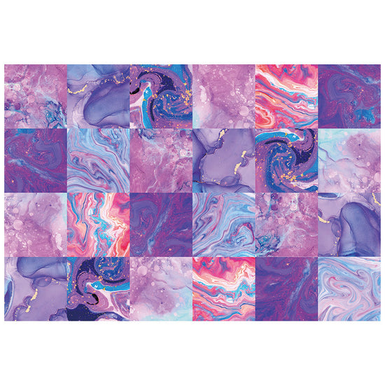 拭けるラグ 「Sheete me ! (シーテミー)」 150cm×220cm カラースプラッシュ ラベンダーツイスト What's poppin?