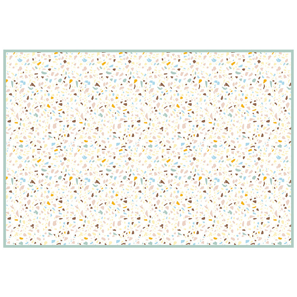 拭けるラグ 「Sheete me ! (シーテミー)」 150cm×220cm POPPIN’ TERRAZZO コージーカプチーノ What's poppin?