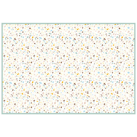 拭けるラグ 「Sheete me ! (シーテミー)」 150cm×220cm POPPIN’ TERRAZZO コージーカプチーノ What's poppin?