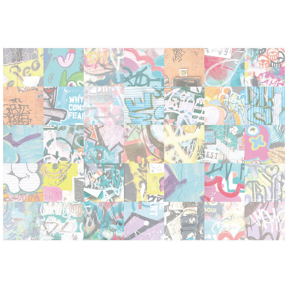 拭けるラグ 「Sheete me ! (シーテミー)」 150cm×220cm アーバンスプラッシュ Neo Cipher / BRIGHT What's poppin?