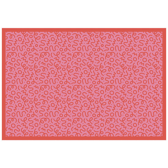 拭けるラグ 「Sheete me ! (シーテミー)」 150cm×220cm WIGGLE WAVE スウィートビート What's poppin?