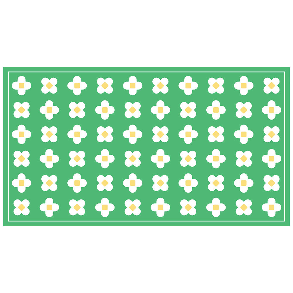 拭けるラグ 「Sheete me ! (シーテミー)」 150cm×270cm BLOOM DAYS メロウリーフ What's poppin?