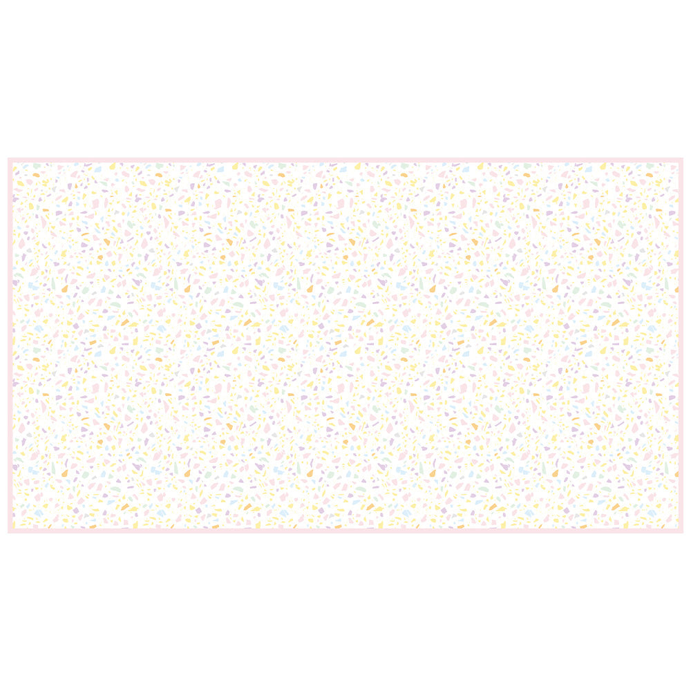 拭けるラグ 「Sheete me ! (シーテミー)」 150cm×270cm POPPIN’ TERRAZZO ペールミックス What's poppin?