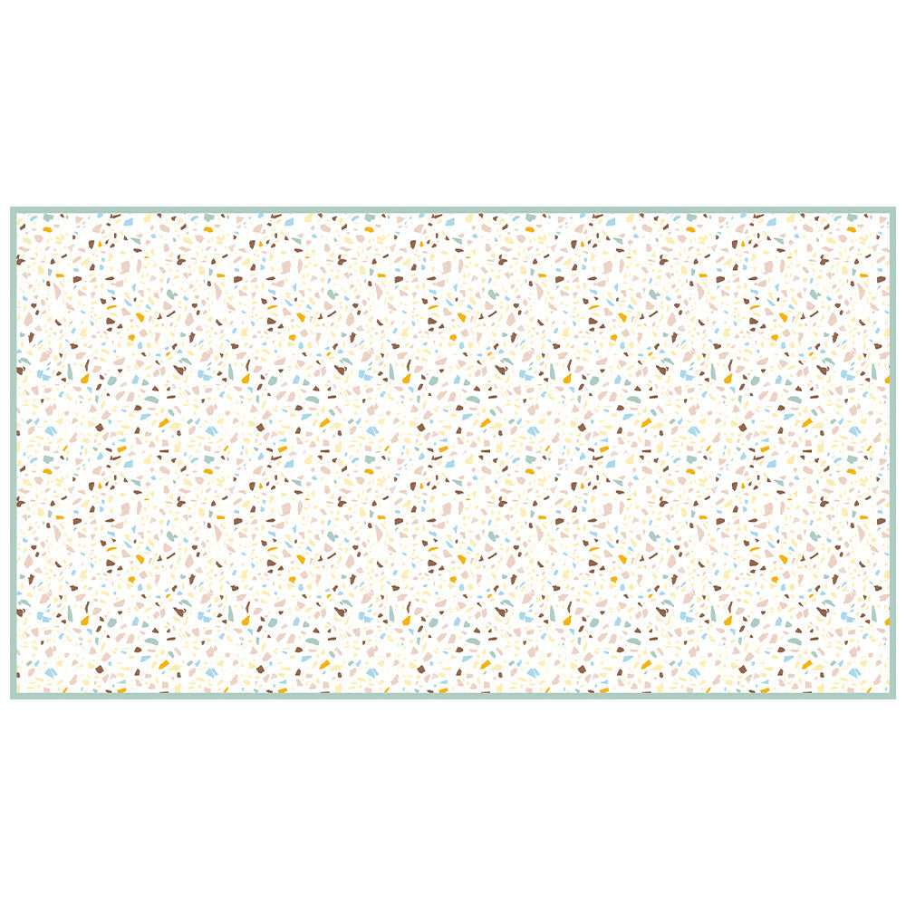 拭けるラグ 「Sheete me ! (シーテミー)」 150cm×270cm POPPIN’ TERRAZZO コージーカプチーノ What's poppin?