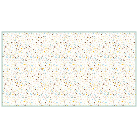 拭けるラグ 「Sheete me ! (シーテミー)」 150cm×270cm POPPIN’ TERRAZZO コージーカプチーノ What's poppin?
