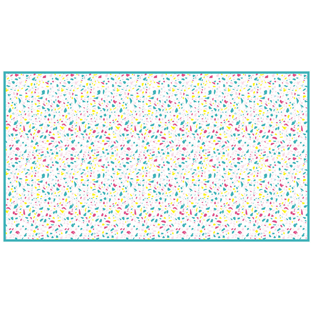 拭けるラグ 「Sheete me ! (シーテミー)」 150cm×270cm POPPIN’ TERRAZZO ネオンポップ What's poppin?