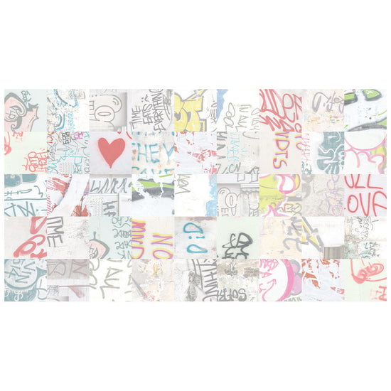 拭けるラグ 「Sheete me ! (シーテミー)」 150cm×270cm アーバンスプラッシュ Fade out / BRIGHT What's poppin?