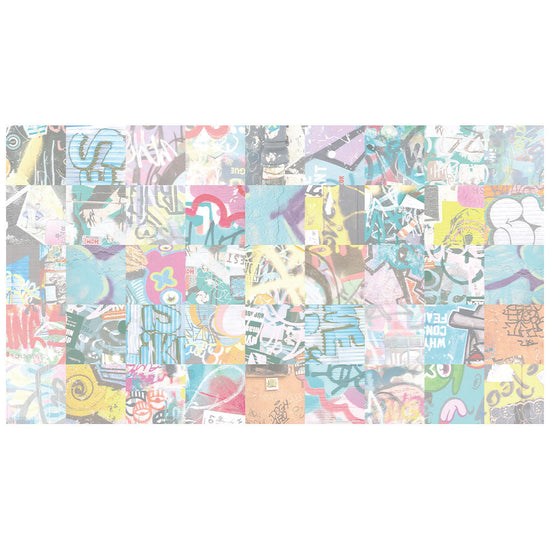 拭けるラグ 「Sheete me ! (シーテミー)」 150cm×270cm アーバンスプラッシュ Neo Cipher / BRIGHT What's poppin?