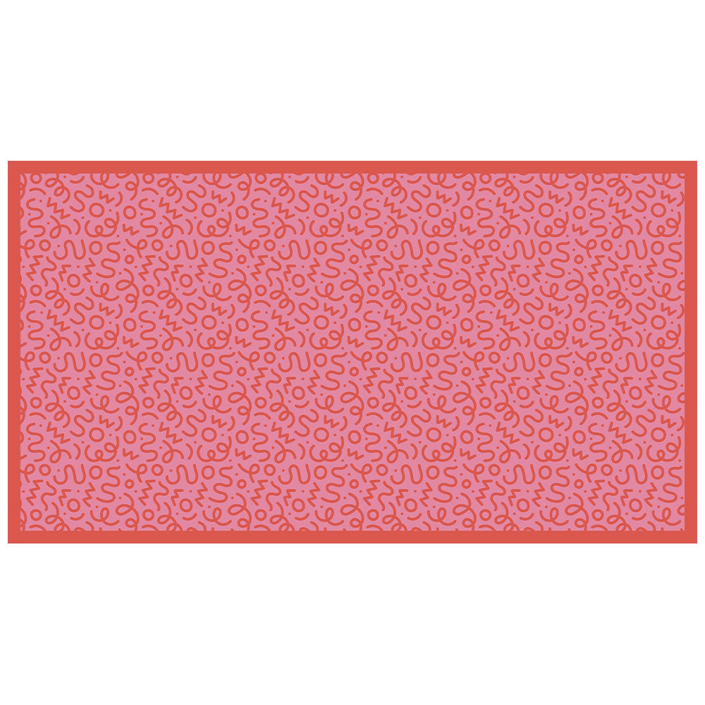 拭けるラグ 「Sheete me ! (シーテミー)」 150cm×270cm WIGGLE WAVE スウィートビート What's poppin?