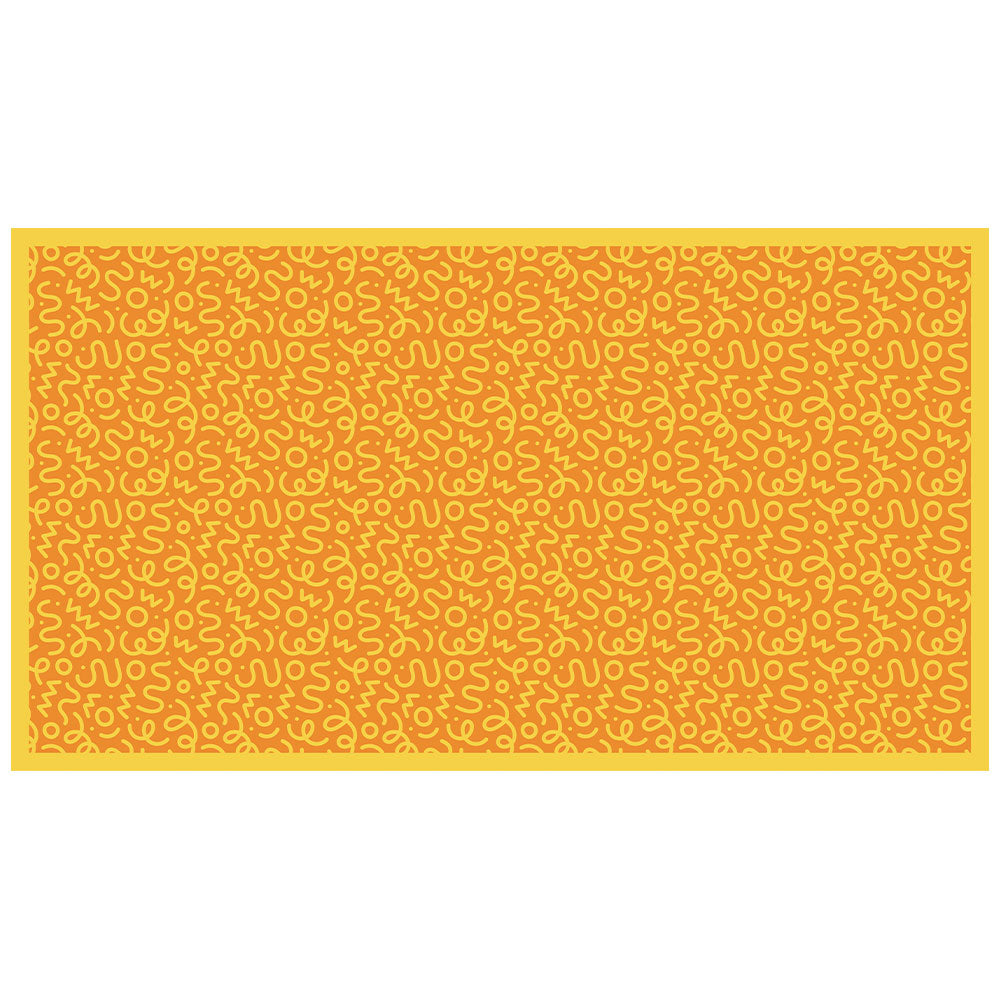 拭けるラグ 「Sheete me ! (シーテミー)」 150cm×270cm WIGGLE WAVE ハニーグルーヴ What's poppin?