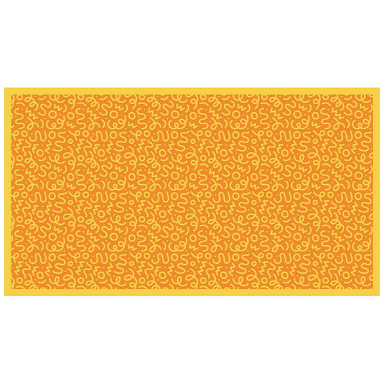 拭けるラグ 「Sheete me ! (シーテミー)」 150cm×270cm WIGGLE WAVE ハニーグルーヴ What's poppin?