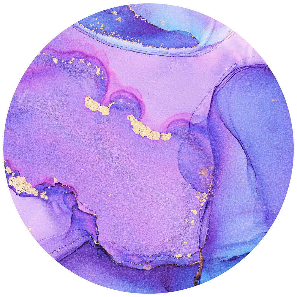 拭けるサークルラグ 「Sheete me ! (シーテミー)」 87cm×87cm Watering Dream Type-W07 What's poppin?