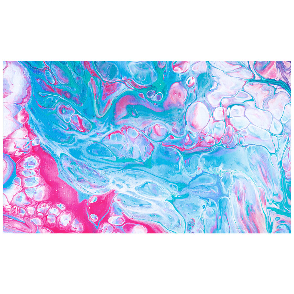 拭けるチェアマット 「Sheete me ! (シーテミー)」 90cm×150cm Acrylic Cosmo Type-A09 What's poppin?