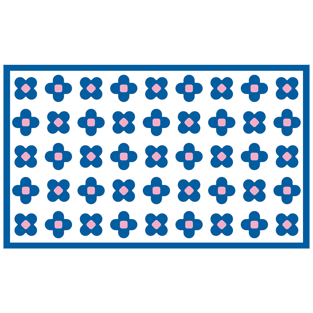 拭けるチェアマット 「Sheete me ! (シーテミー)」 90cm×150cm BLOOM DAYS ブルーバイブス What's poppin?