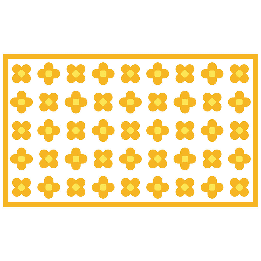 拭けるチェアマット 「Sheete me ! (シーテミー)」 90cm×150cm BLOOM DAYS ハニービーム What's poppin?